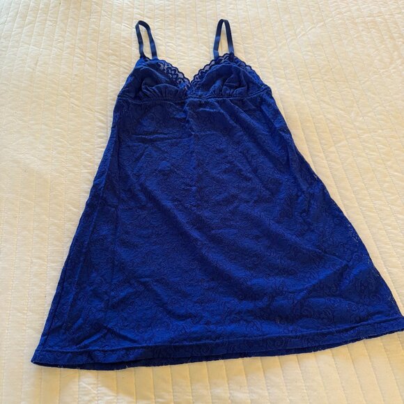 EUC Cosabella Amore Adore Italian Lace Babydoll in blue, size S - Picture 1 of 3
